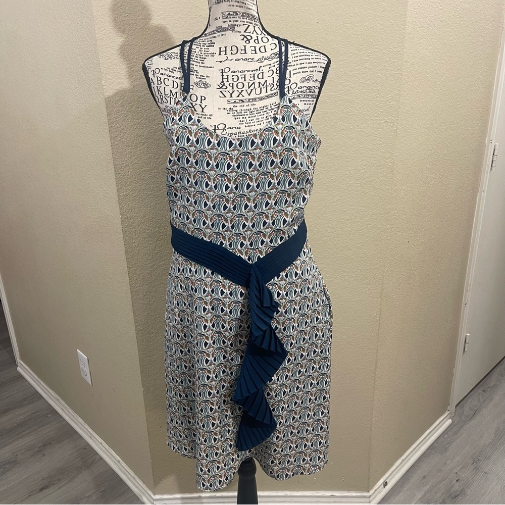 Liberty of London Blue Spaghetti Strap‎ Sundress